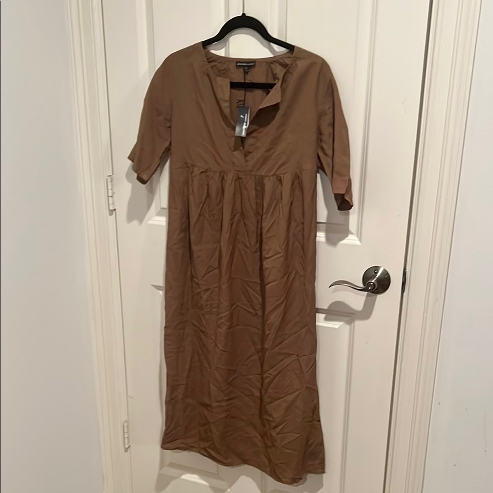 James Perse 100% cupro dress nwt